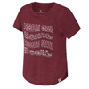 Colosseum Missouri State Bears Girls Maroon Tee