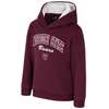 Colosseum Missouri State Bears Bear Head Youth Maroon Hoodie