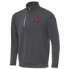 Antigua Bear Head Black Quarter Zip