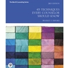 STREAMLINED COU 777 45 TECHNIQUES EVERY COUNSELOR SHOULD KNOW EBOOK
