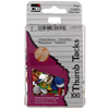 Charles Leonard, Inc. 100 Count MultiColor Thumb Tacks