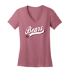 CI Sports Bears Bear Head Ladies Orchid Short Sleeve Tee