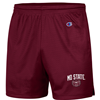 Champion Mo State Bear Head Men's Maroon 5" Shorts