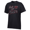 Champion Let's Go Bears Bear Head Oversized Ladies Short Sleeve Tee