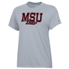 Champion MSU Bears Ladies Silver Tee