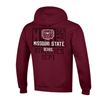 Champion Missouri State Bear Head Bears Maroon Hoodie