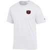 Champion Bear Head Fight for Victory Multi Logo White Tee
