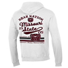 Comfort Wash Bear Nation White Hoodie