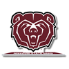 Color Shock Bear Head Missouri State Grad Standee Mascot