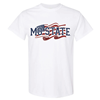Original BearWear Mo State American Flag White Tee