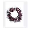 USA Bear Head Ladies Maroon-White Scrunchie