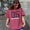 Chicka-d 05 Missouri State Ladies Maroon Oversized Tee