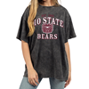 Chicka-d Est. 1905 Mo State Bear Head Bears Ladies Gray Tee