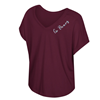 Colosseum Go Bears Reversable Ladies Maroon Tee