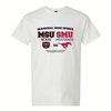 Original BearWear MSU vs SMU Inaugural Game Day White Tee