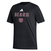 Adidas Bears Missouri State Bear Head Black Tee