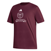 Adidas Bear Head Mo State Maroon Tee