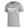 Adidas Bears Missouri State Bear Head Gray Tee