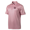 Columbia Bear Head Men's Maroon and White Flex Polo