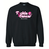 Original Bear Wear Tackle Cancer Mo State Helmet Missouri Stater University Black Crew Neck