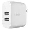 BELKIN 24W DUAL USB-A WALL CHARGER