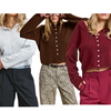 Classic Lightweight Button-down Cardigan Top