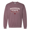 Original BearWear Missouri State Mama Bear Bear Head Ladies Maroon Crewneck