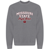 Original BearWear Missouri State Papa Bear Bear Head Gray Crewneck