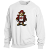 Comfort Wash Mo State Winter Bear White Crewneck