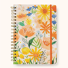 Studio Oh! Bold Blossoms Undated Tri-Tab Planner