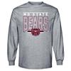 CI Sport Mo State Bears Bear Head Long Sleeve Gray Tee