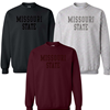 CI Sport Missouri State Stitched Letters Crewneck