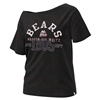 Champion Bears Mo State Maroon and White Athl 1905 Dept Ladies Black Off-The-Shoulder Top