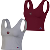 Champion Bear Head Ladies Athletic Cropped Tank Top
