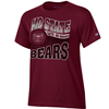 Champion Mo State Lets Go Bears Bear Head Bears Ladies Maroon Tee