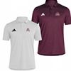 Adidas Mo State Embroidered Striped Polo