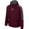 Colosseum Bear Head Mo State Men's Maroon Hoodie