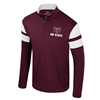 Colosseum Bear Head Mo State Men's Maroon Quarter-Zip