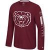 Colosseum Bear Head Missouri State Bears Men's Maroon Long Sleeve