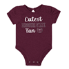 Colosseum Cutest Missouri State Fan Bear Head Maroon Infant Onesie