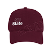 Colosseum Mo State Bears Maroon Adjustable Cap