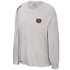 Colosseum Bears Bear Head Ladies Gray Lounge Long Sleeve