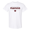 Gildan Missouri State University Maroon & White, White Tee