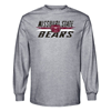 CI Sport Missouri State Bear Head Bears Men's Gray Long Sleeve