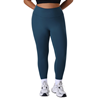 Curvy Color Block Sculpt Yoga Leggings