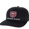 Legacy Bear Head Missouri State Black Adjustable Cap