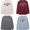League Mo State Bear Head Crewneck