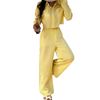 Relaxed Beach Style Top and Pants Set