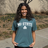 Original BearWear Mo State Clover Green Tee