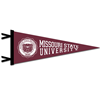 Collegiate Pacific Bear Head Seal Missouri State University Maroon Pennant